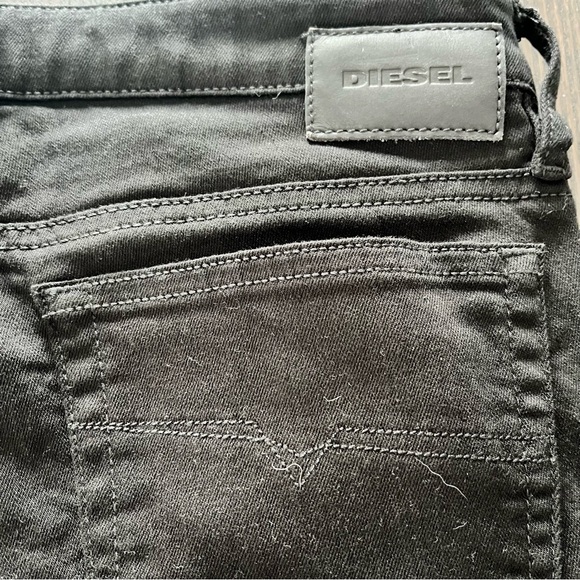 Diesel Skinzee-XP Super Skinny R8F14 Black W27 L32 Jeans - Picture 11 of 16